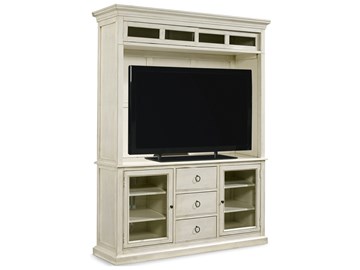 Entertainment Console with Hutch thumbnail