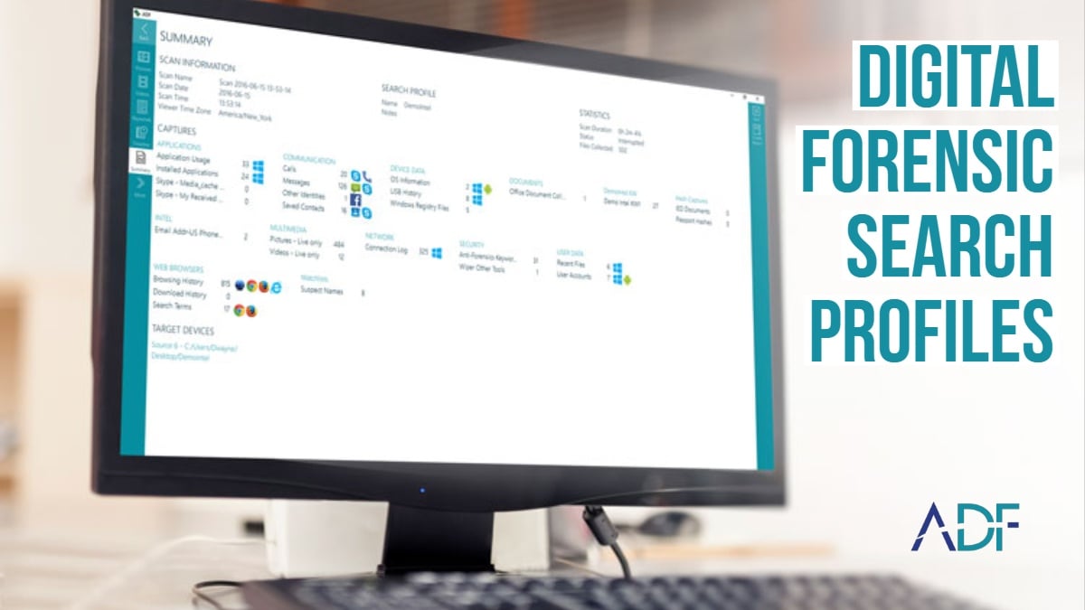 Digital Forensic Search Profiles