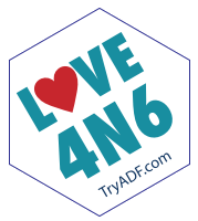 Love4N6 Sticker - Techno
